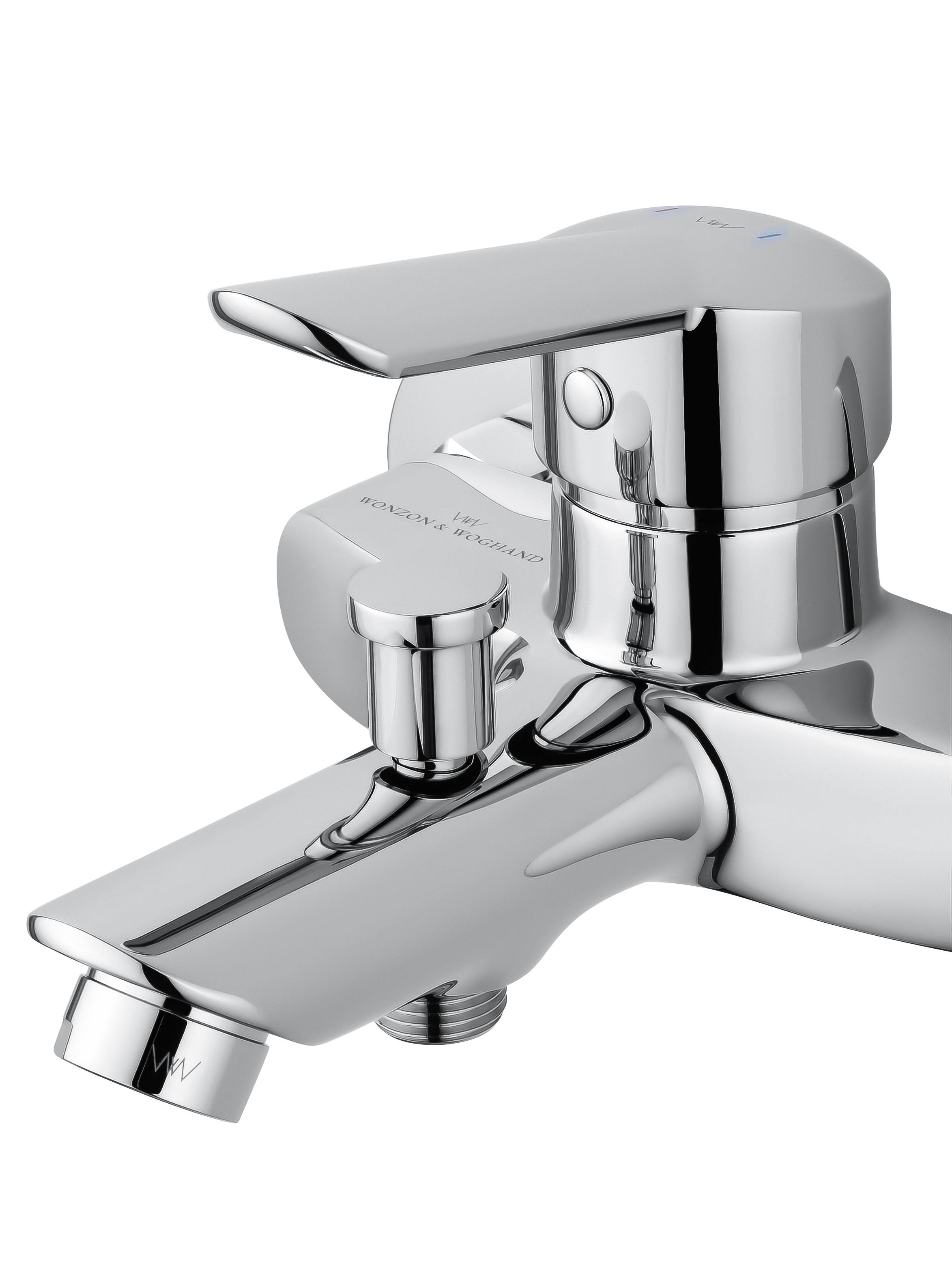Смеситель для ванны WONZON & WOGHAND BAROQUE, Хром (WW-193101-CR) - Gidratop.ru изображение
