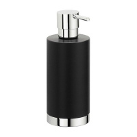 Colombo Nordic Дозатор для жидкого мыла, настольный, , цвет: хром /черный - Gidratop.ru изображение