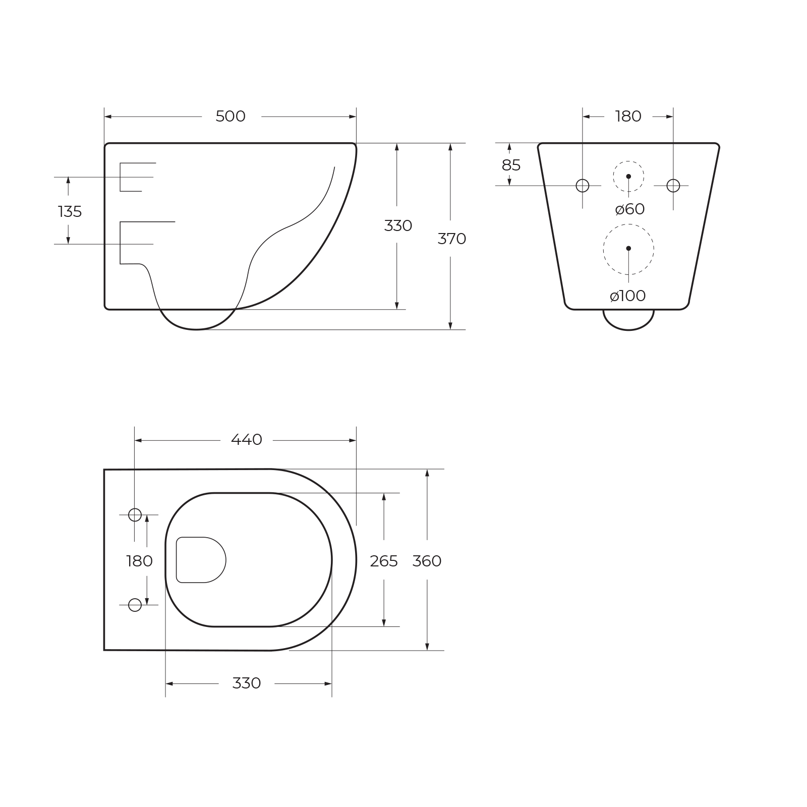Унитаз подвесной безободковый BelBagno SFERA-TOR BB046CH-TOR/BB870SC - Gidratop.ru изображение