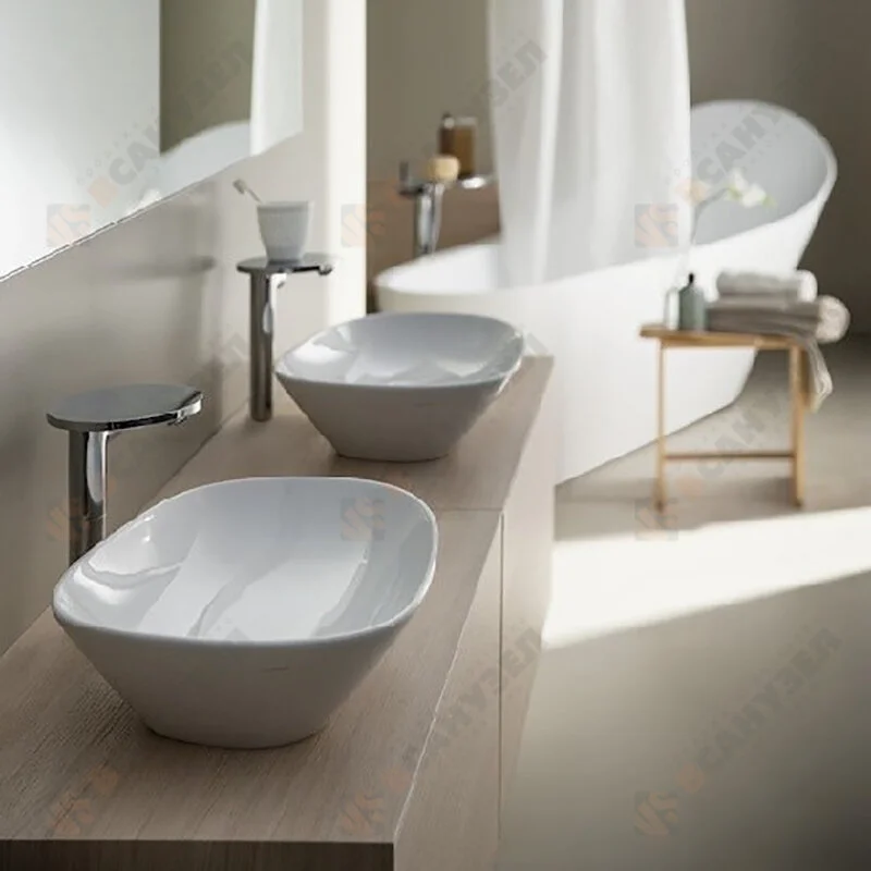 Раковина Laufen Palomba 8.1680.2.000.112.1 - Gidratop.ru изображение