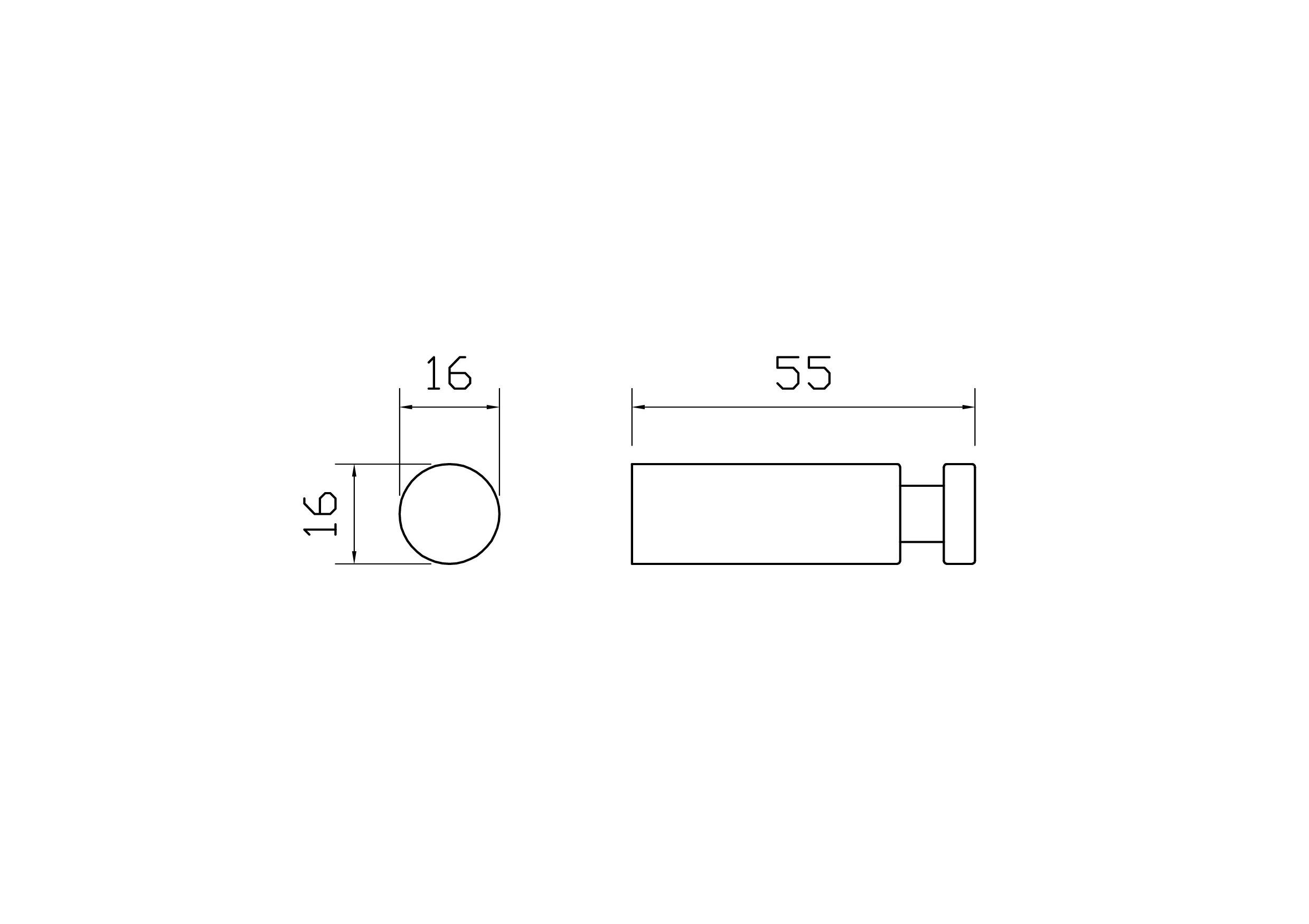 Крючок для ванной WONZON & WOGHAND EASY, Черный матовый (WW-8105-2-MB) - Gidratop.ru изображение