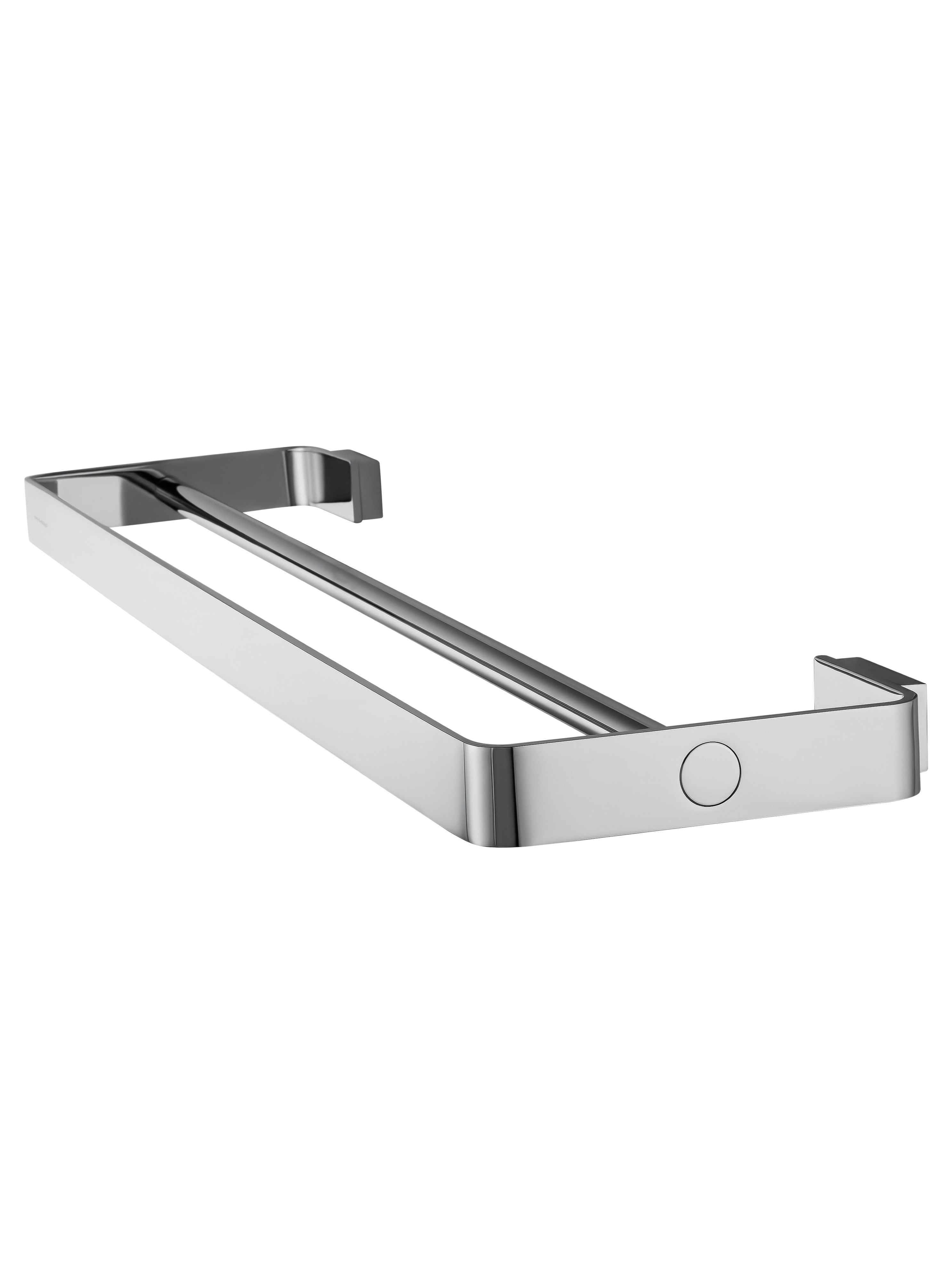 Полотенцедержатель двойной WONZON & WOGHAND LOTTE, Хром (WW-8311A) - Gidratop.ru изображение