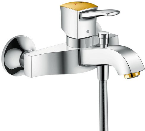 Смеситель для ванны Hansgrohe Metropol Classic хром/золото 31340090