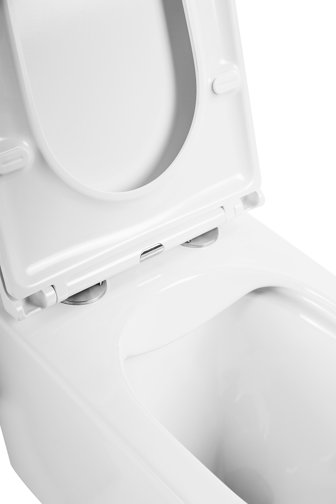 Унитаз подвесной безободковый BelBagno ARDENTE-R BB520CHR/BB2322SC - Gidratop.ru изображение