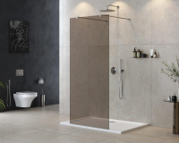 душевая перегородка CEZARES LIBERTA-L-2-80-120-BR-Cr