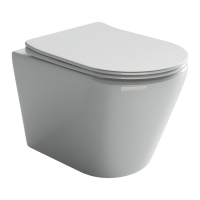 Подвесной унитаз Highlight Rimless