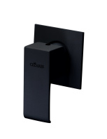 PORTA-DIM-NOP Встраиваемый однорычажный смеситель для душа, исполнение черный матовый - Gidratop.ru изображение