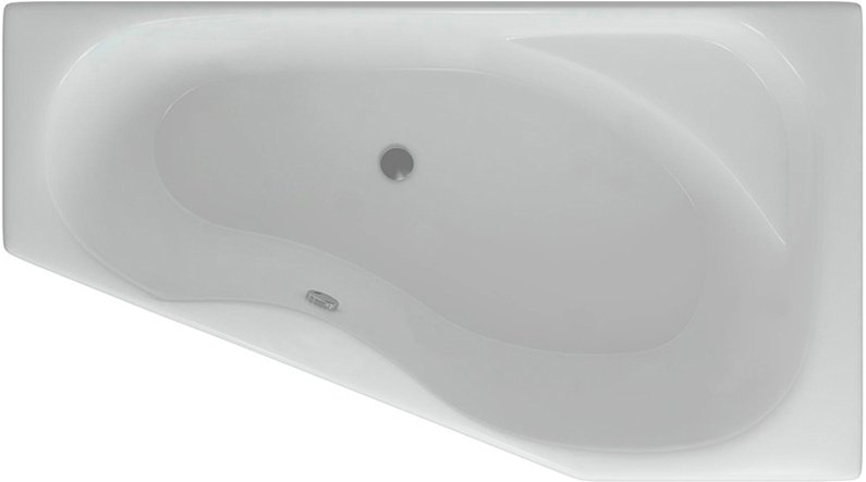 Акриловая ванна Aquatek Медея 170х95 MED180-0000012 (правая, без гидромассажа, без фронтального экрана)