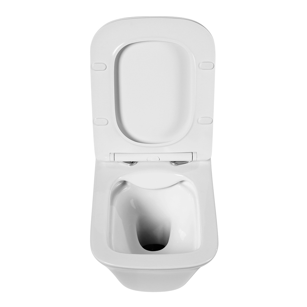 Унитаз подвесной безободковый BelBagno MARMI BB052CHR/BB052SC - Gidratop.ru изображение