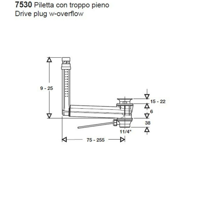 Выпуск с переливом CLOU, цвет: хром - Gidratop.ru изображение