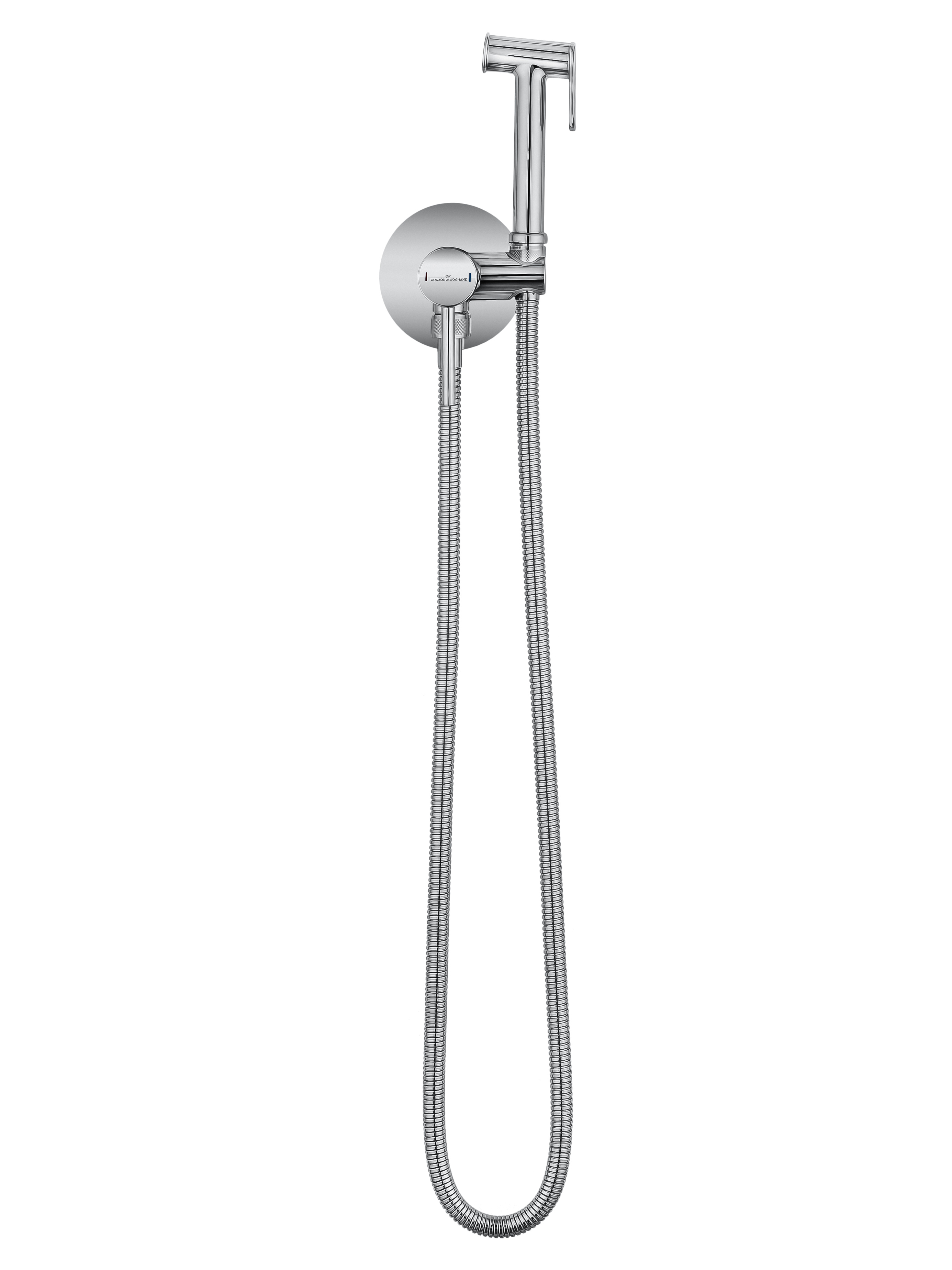Смеситель с гигиеническим душем встраиваемый WONZON & WOGHAND STICK, Хром (WW-88829902-CR) - Gidratop.ru изображение