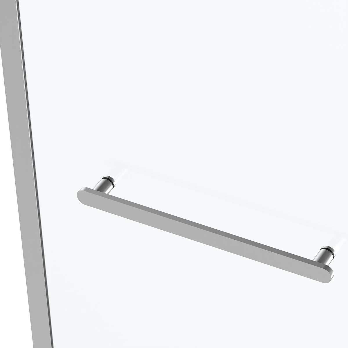 Душевая дверь Como Soft VDS-1CS130CL, 1300, хром, стекло прозрачное - Gidratop.ru изображение