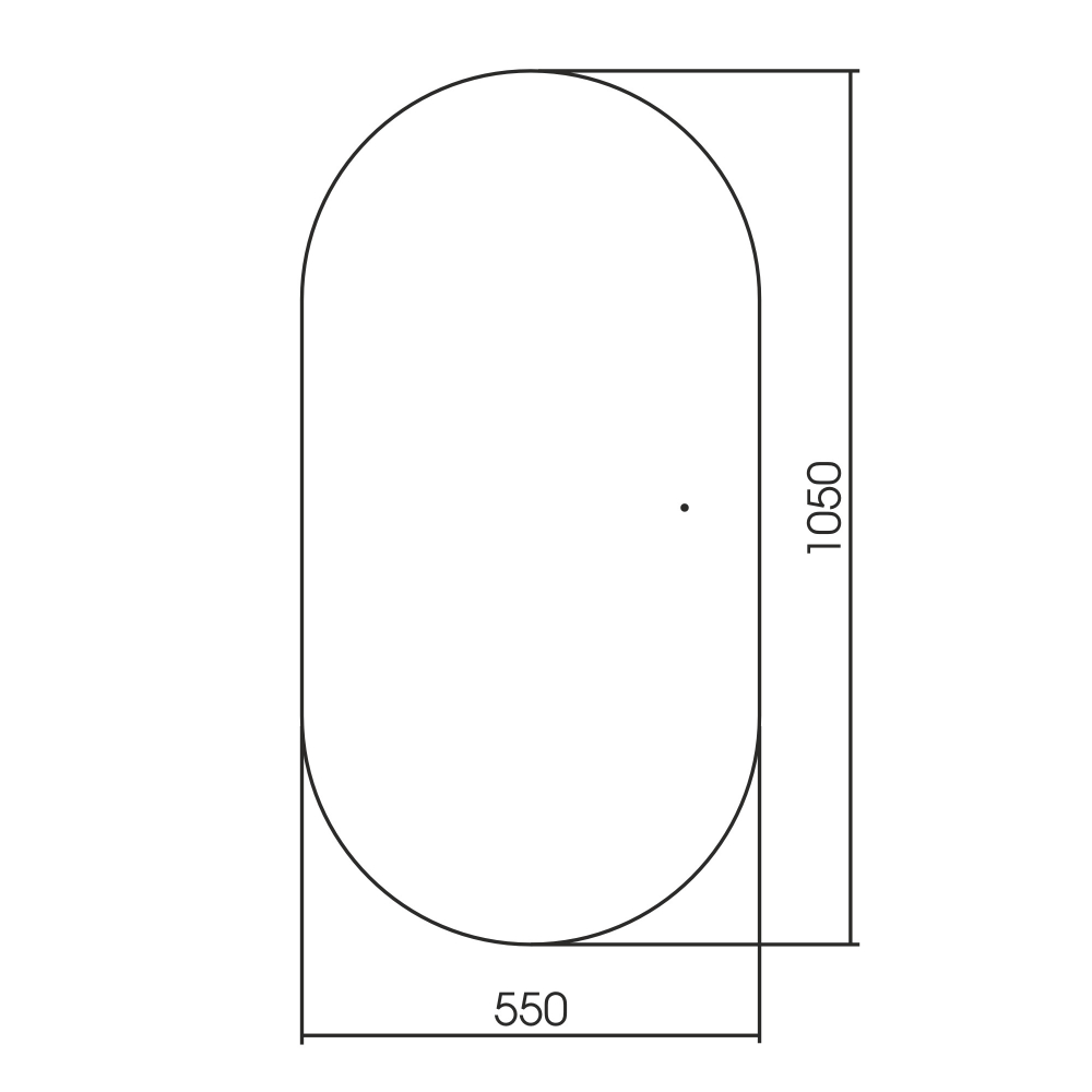 Зеркало ABBER Kontur AG6304SCG с подсветкой, бесконтактный выключатель, диммер, золото - Gidratop.ru изображение