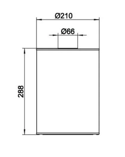 Корзина Keuco Plan 04989 010037 для мусора - Gidratop.ru изображение