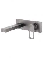 Смеситель для раковины встраиваемый WONZON & WOGHAND FRAME, Темный графит (WW-88869010-BGM) - Gidratop.ru изображение