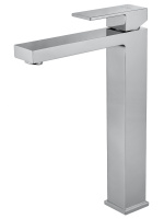 Смеситель для раковины высокий WONZON & WOGHAND CUBE, Хром (WW-88239016-CR) - Gidratop.ru изображение