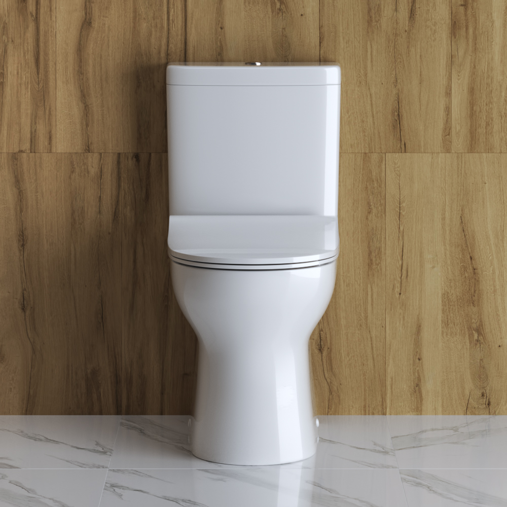Унитаз-компакт безободковый BelBagno STEAM BB130CPR/SC/BB130T - Gidratop.ru изображение