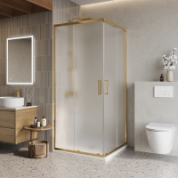 Душевой уголок BelBagno LUCE-A-2-90-P-ORO - Gidratop.ru изображение
