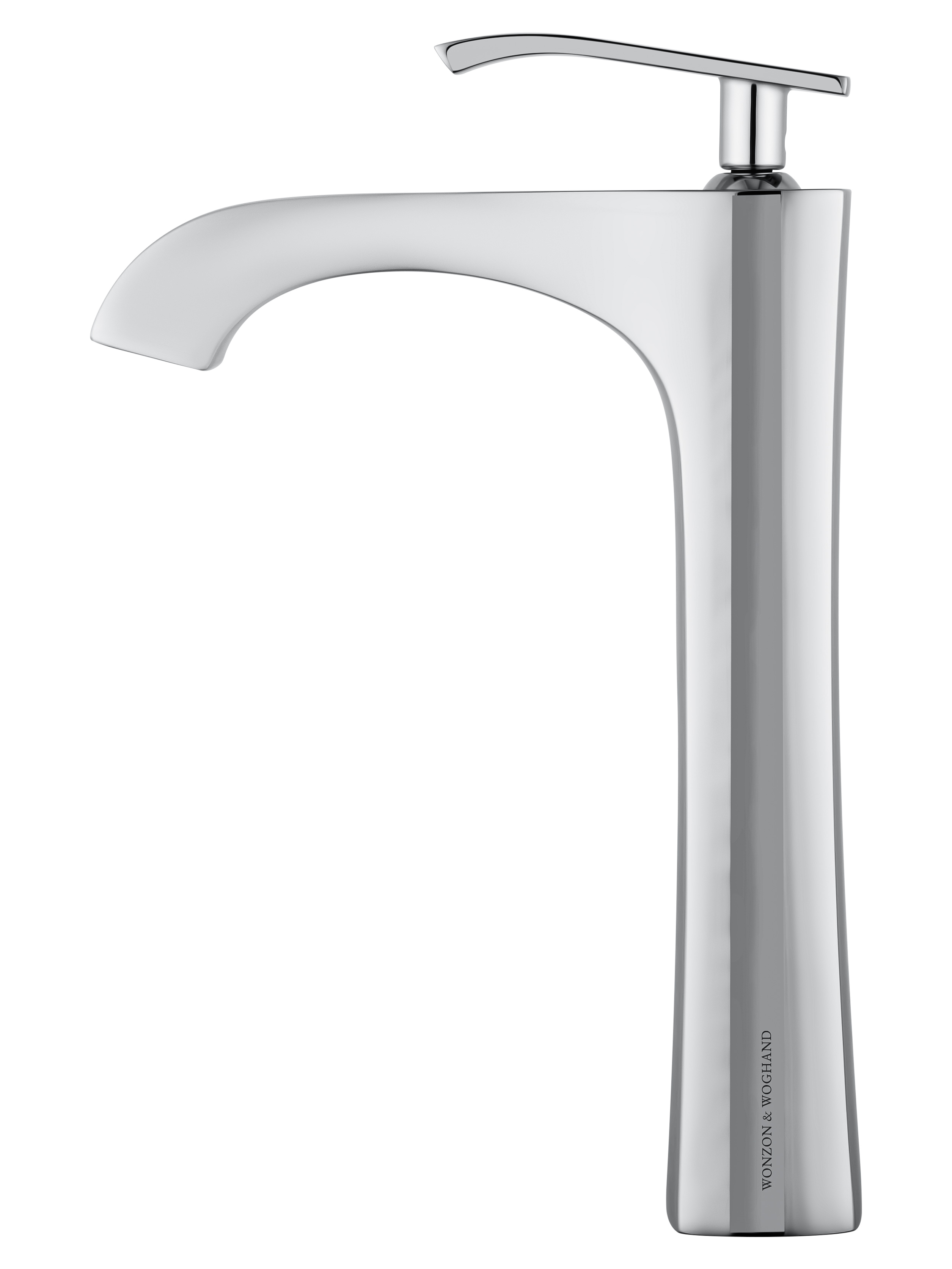Смеситель для раковины высокий WONZON & WOGHAND TRIUMPH, Хром (WW-561104-CR) - Gidratop.ru изображение