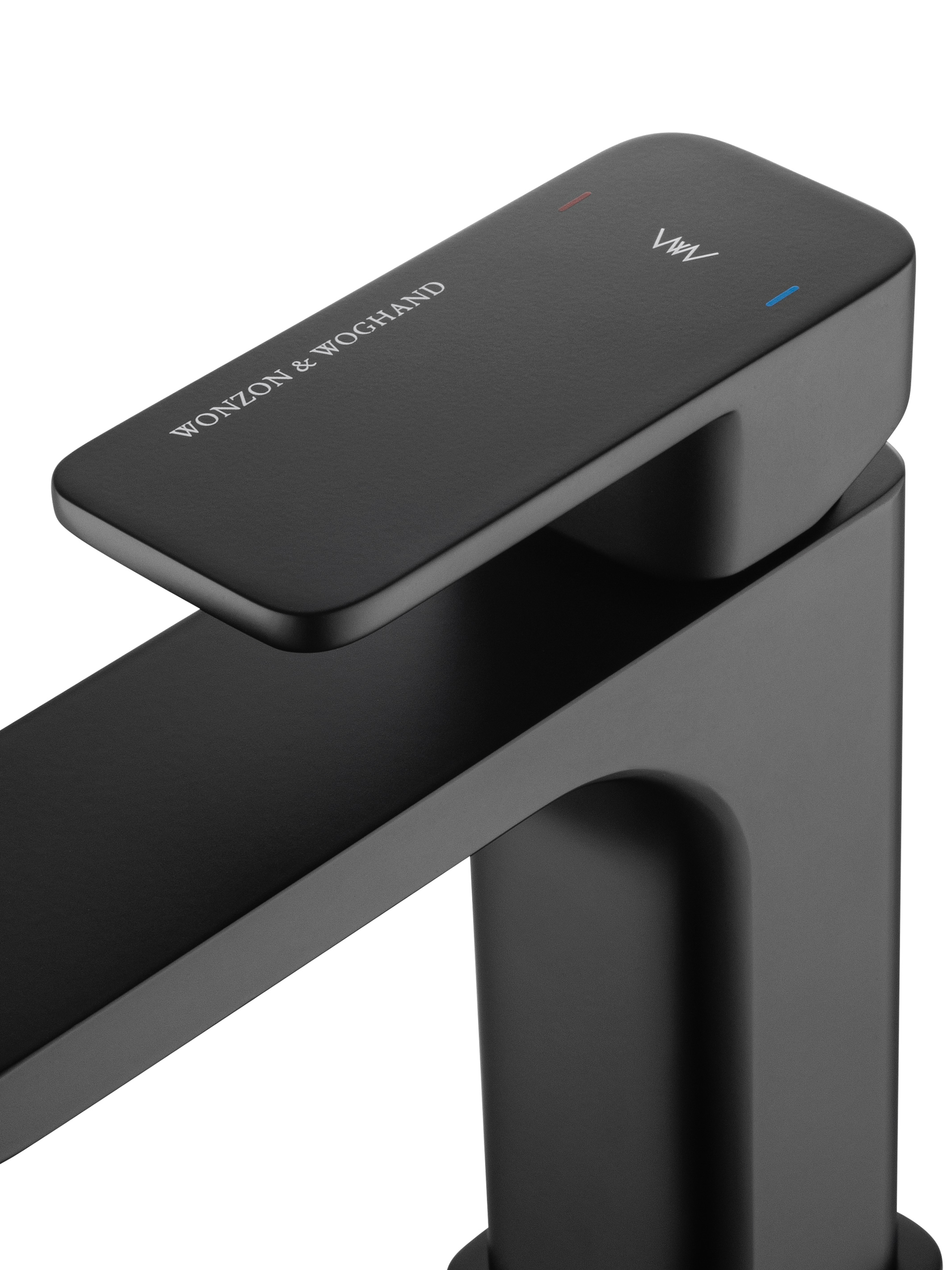 Смеситель для раковины WONZON & WOGHAND ARNIE, Черный матовый (WW-691101-MB) - Gidratop.ru изображение