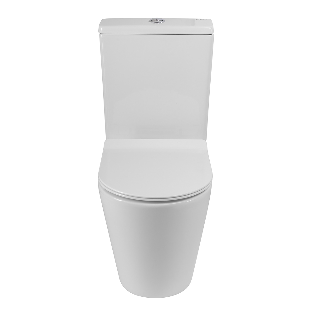 Унитаз-компакт безободковый со смывом TORNADO BelBagno FLAY-TOR BB2149CP-TOR/BB2149T/BB2111SC - Gidratop.ru изображение