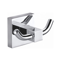 Двойной крючок для ванной WONZON & WOGHAND POLO, Хром (WW-8925) - Gidratop.ru изображение