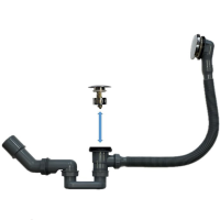 Слив-перелив для ванны клик-клак DU-OV - Gidratop.ru изображение