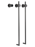 Полотенцесушитель электрический встраиваемый WONZON & WOGHAND LEIPZIG, Темный графит (WW-AL3621-GM)