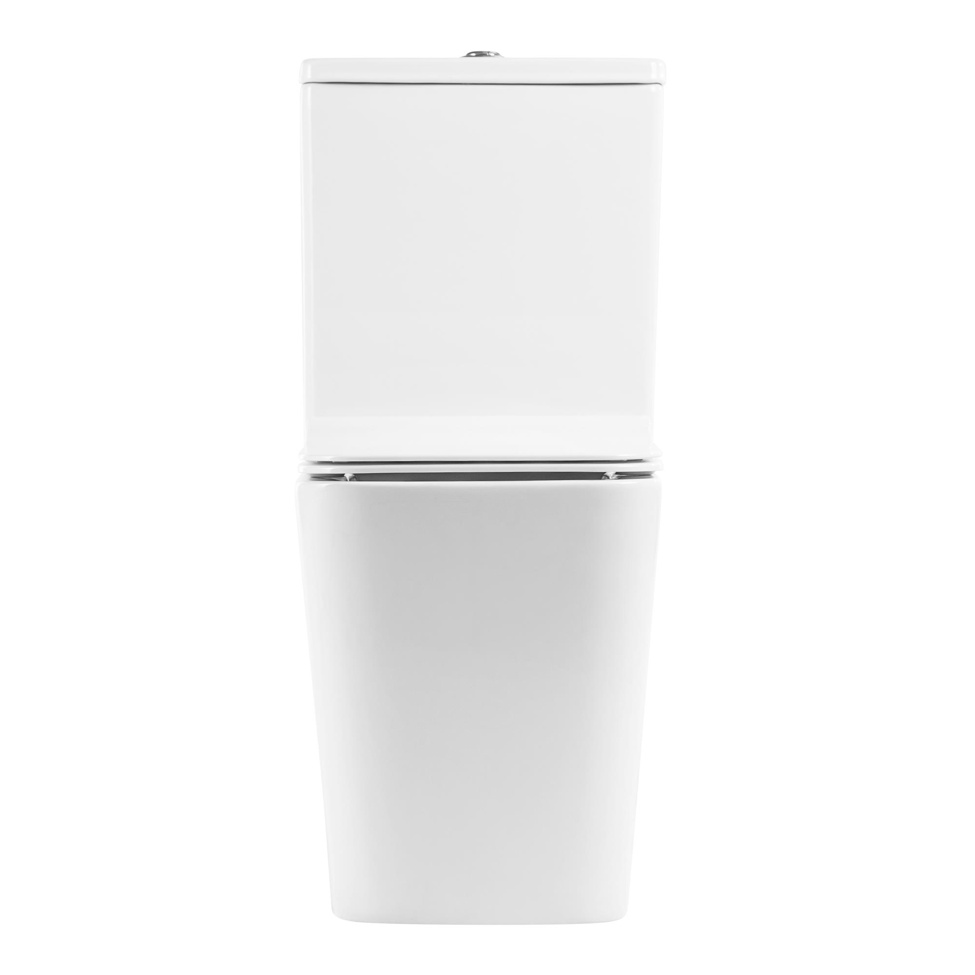 Унитаз-компакт безободковый BelBagno ARDENTE-R BB02093CPR/BB2112SC - Gidratop.ru изображение