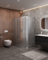 Душевой уголок CEZARES MOLVENO-RH-2-100/80-P-Cr - Gidratop.ru изображение