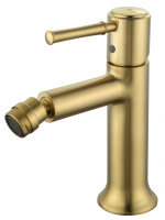 Смеситель для биде WONZON & WOGHAND TOR, Брашированное золото (WW-88016073-BG) - Gidratop.ru изображение