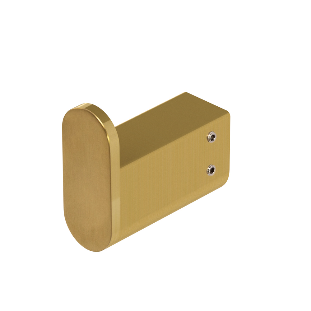 STYLUS-HK-BORO Крючок, исполнение брашированное золото - Gidratop.ru изображение