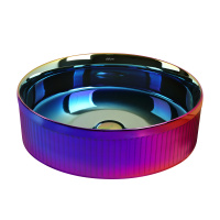 Раковина накладная ABBER Bequem AC2114Regen хамелеон - Gidratop.ru изображение