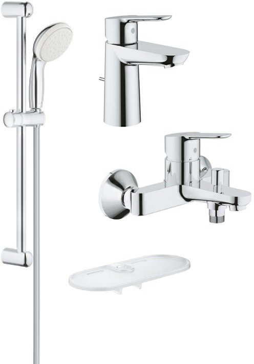 Набор для ванны 4 в 1 Grohe BauEdge 118389