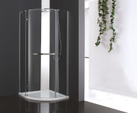 Душевой уголок CEZARES BERGAMO-W-RH-1-120/100-ARCO-C-Cr-L-IV - Gidratop.ru изображение