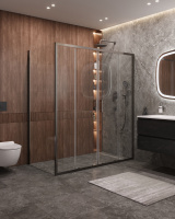 Душевой уголок CEZARES MOLVENO-AH-2/1-170/90-C-GM-IV - Gidratop.ru изображение