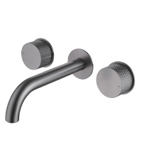 Смеситель ABBER Wasser Kreis AF81122NG для раковины скрытого монтажа, никель - Gidratop.ru изображение