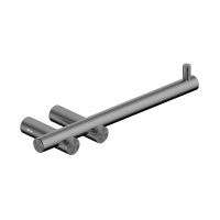 Бумагодержатель ABBER Osten 316 AA1831BGG оружейная сталь брашированная - Gidratop.ru изображение