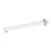 Настенный кронштейн для верхнего душа WONZON & WOGHAND, Белый матовый (WW-SA10-40-WM) - Gidratop.ru изображение