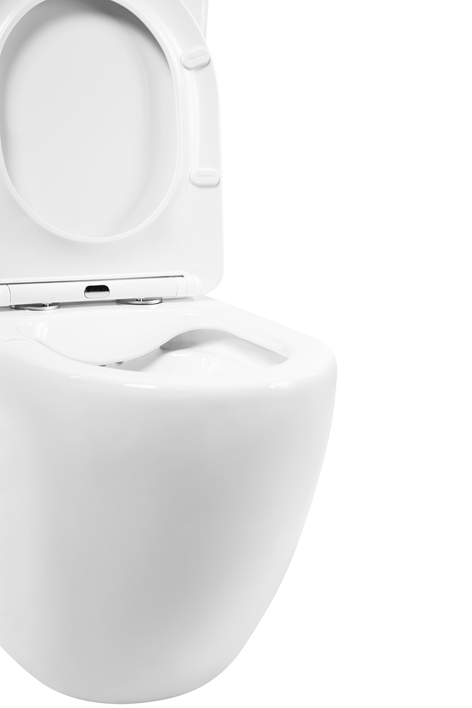 Унитаз-компакт безободковый BelBagno AMANDA BB051CPR/BB051SC - Gidratop.ru изображение