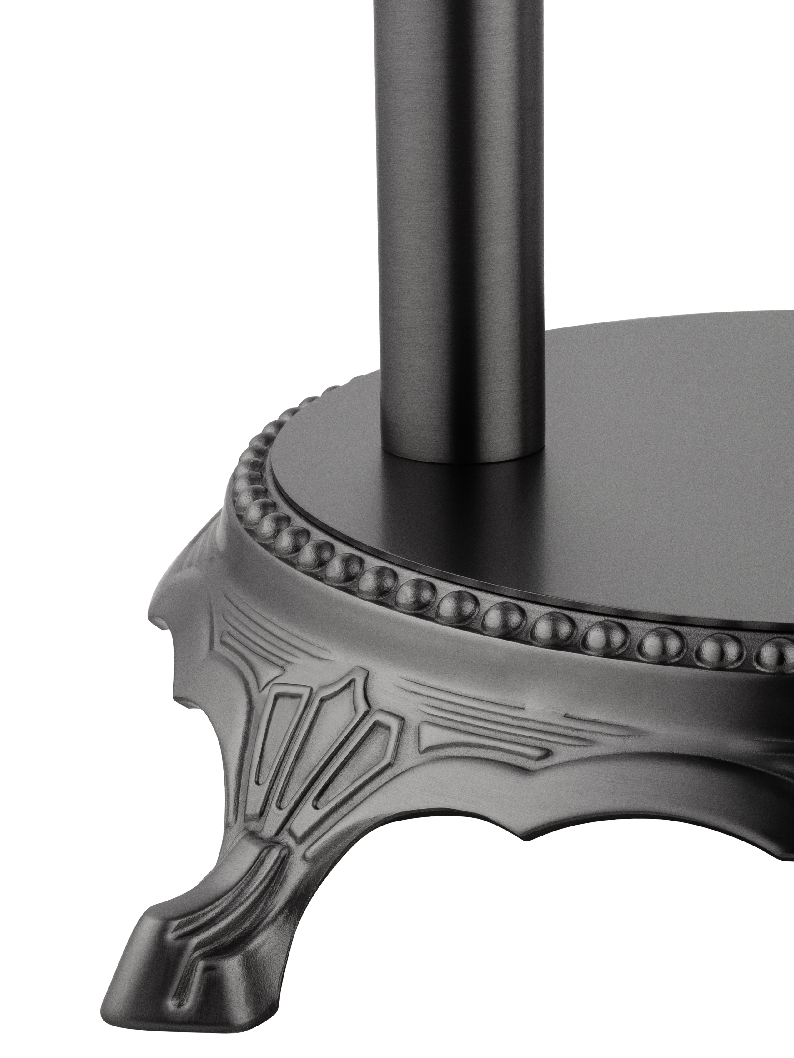 Смеситель для ванны напольного монтажа WONZON & WOGHAND RETRO, Темный графит (WW-88649020-BGM) - Gidratop.ru изображение