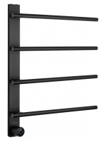 Полотенцесушитель электрический WONZON & WOGHAND NÜRNBERG, Черный матовый (WW-AL344-MB)