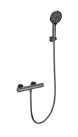 Смеситель для душа с термостатом WONZON & WOGHAND INN1, Темный графит (WW-B3013-A-BGG)