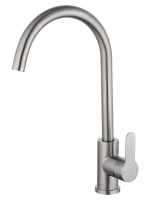 Смеситель для кухни WONZON & WOGHAND, Брашированный никель (WW-AE4554-BS) - Gidratop.ru изображение