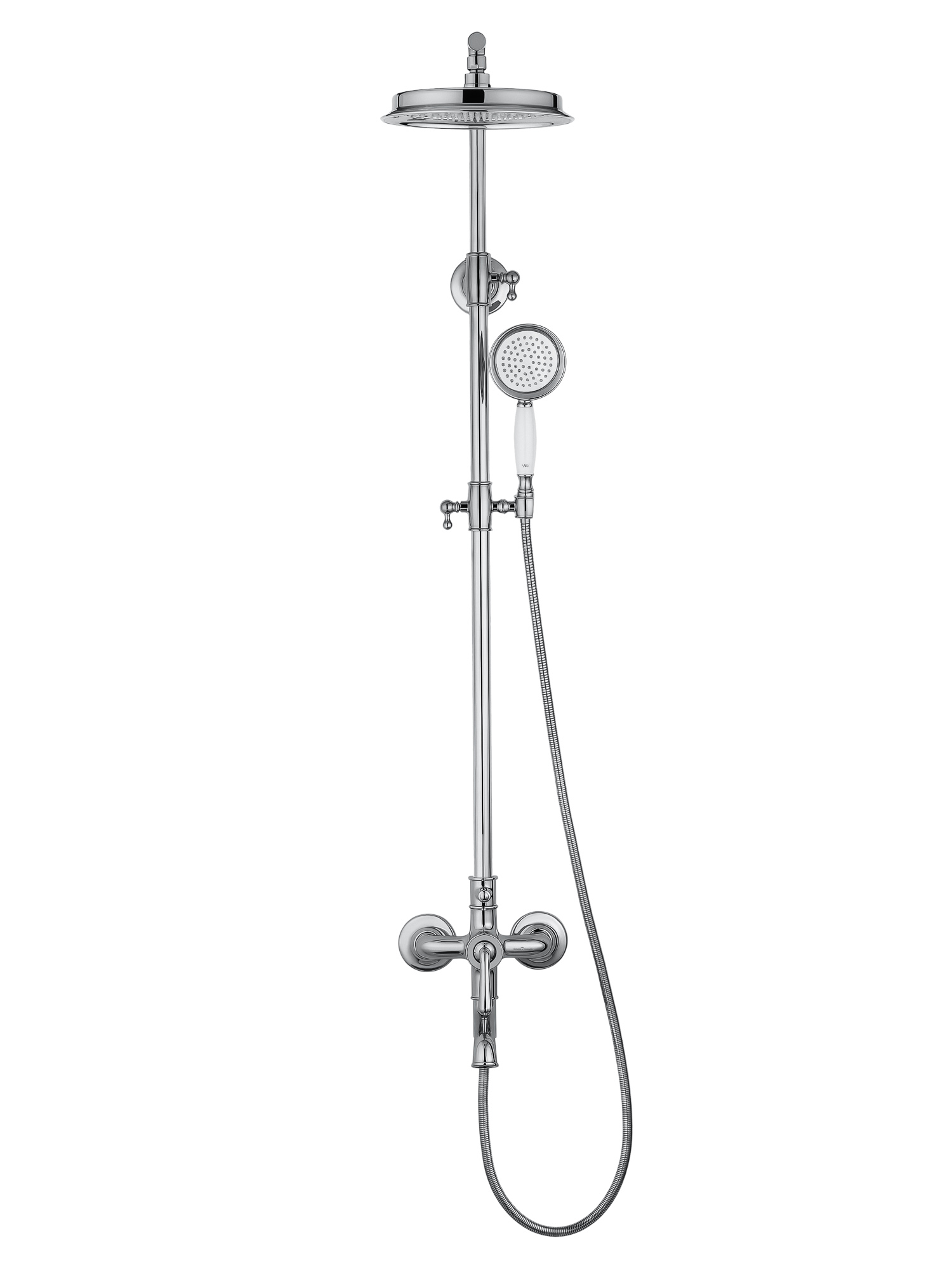 Душевая система WONZON & WOGHAND STEAM, Хром (WW-88739008-CR) - Gidratop.ru изображение