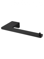 Держатель для туалетной бумаги без крышки WONZON & WOGHAND ECLIPSE, Черный (WW-9116-BL) - Gidratop.ru изображение