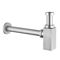 Сифон для раковины ABBER AF0031SP сатин - Gidratop.ru изображение