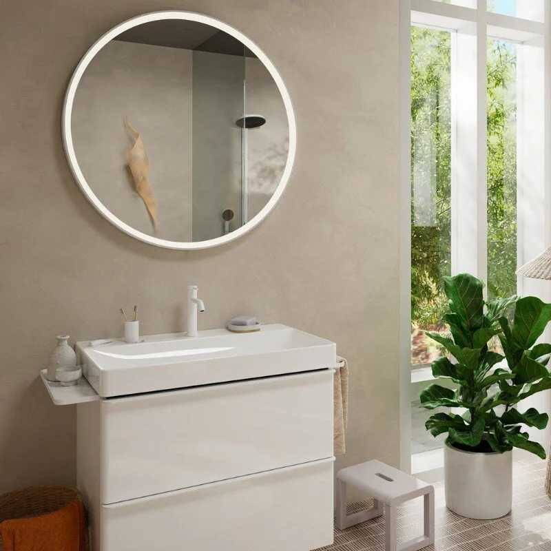 Смеситель для раковины Hansgrohe Tecturis S 73311700, цвет белый матовый - Gidratop.ru изображение