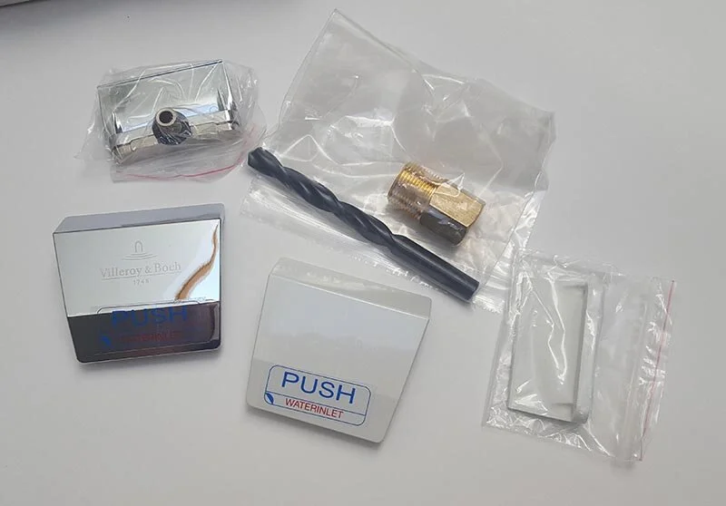 Набор для слива-перелива с наполнением Villeroy&Boch Squaro Edge 12 UPCON0123 - Gidratop.ru изображение