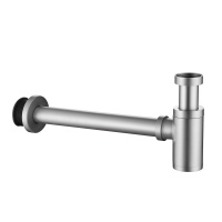 Сифон для раковины ABBER AF0030SP сатин - Gidratop.ru изображение